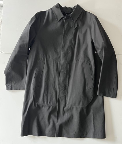 Mackintosh black bonded coat - mackintosh,
