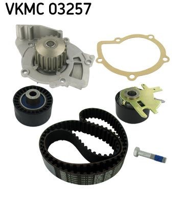 Cooling water pump timing - water, &