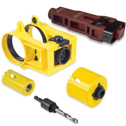 Door lock installation kit - installation,