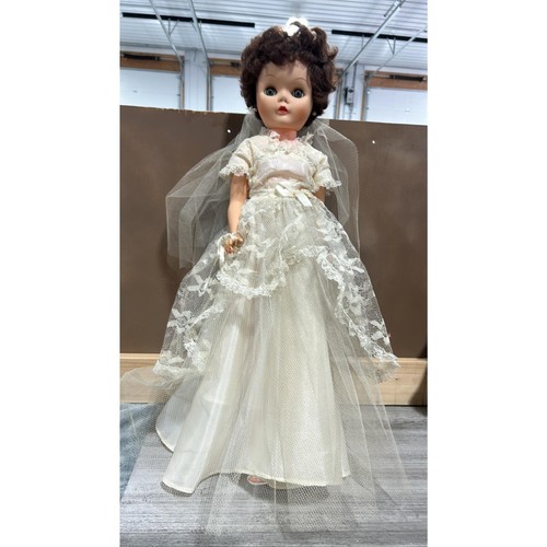 Vintage bride doll large - bride,