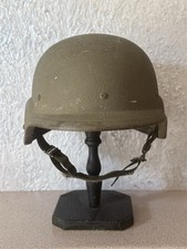 GENUINE USMC GENTEX LEVEL IIIA LIGHTWEIGHT MARINE CORPS COMBAT HELMET - LARGE.