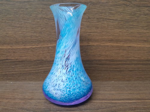 Caithness glass vase - glass,