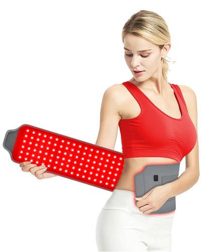 Red light therapy belt - red,