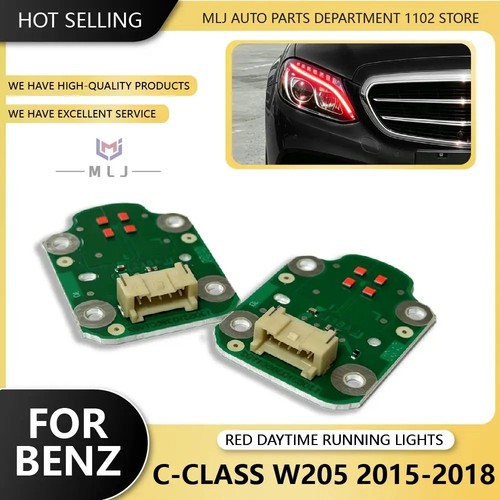 Red drl led chip board - red, for