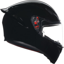 AGV K1-S Solid Gloss Black