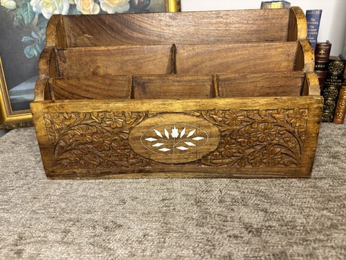 Vintage hand carved - , sheesham