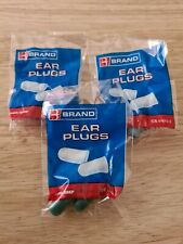 B Brand Foam Ear Plugs X 3 Pairs (bagged)