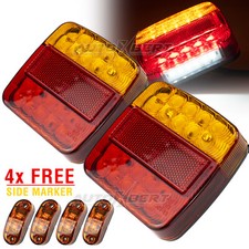 2pcs Trailer tail lights 26LED
