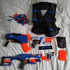 Mixed Nerf gun lot: Stockade