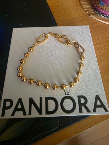 Pandora metal bead link - metal,