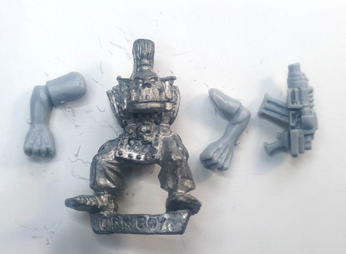 Ork boy with bolter kev - boy,