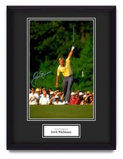 Jack Nicklaus Hand Signed