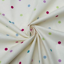 Colourful Spots COTTON Fabric