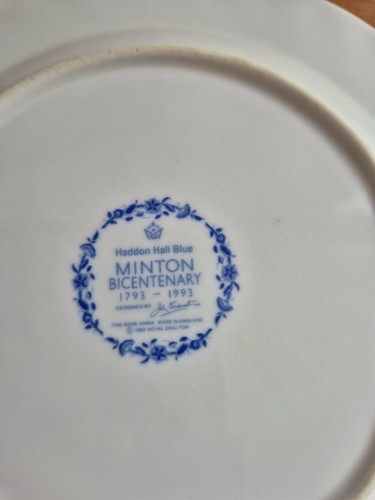 Minton bone china haddon hall - bone,
