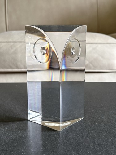 Mcm lucite owl guzzini guyon - lucite,