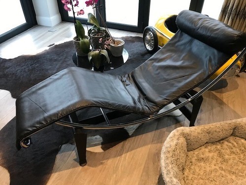 Vintage leather chrome le - leather,