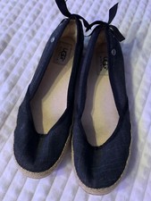 UGG Indah Womens Black Twill