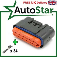 34 Pin Wire ECU Connector Plug