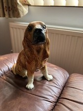 Vintage Golden Spaniel Made In West Germany Porcelain