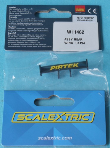 W11462 scalextric rear - rear, wing