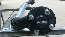 AL-KO 750KG TRAILER AXLE 4 STUD 100MM PCD 1200MM MBC - UNBRAKED - ALKO