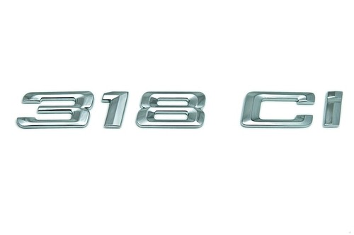 Bmw genuine rear emblem 318ci - bmw,