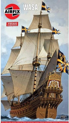 Wasa warship kit a09256v model - warship,