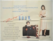 BABY BOOM (1987) Cinema Quad Movie Poster - Diane Keaton, Harold Ramis