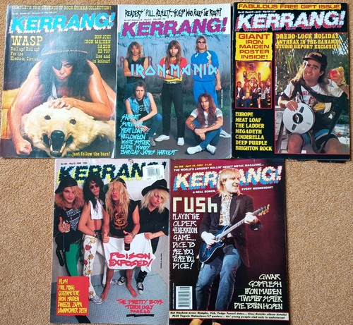 Kerrang magazine bundle of - kerrang!,