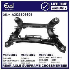 REAR AXLE SUBFRAME CROSSMEMBER