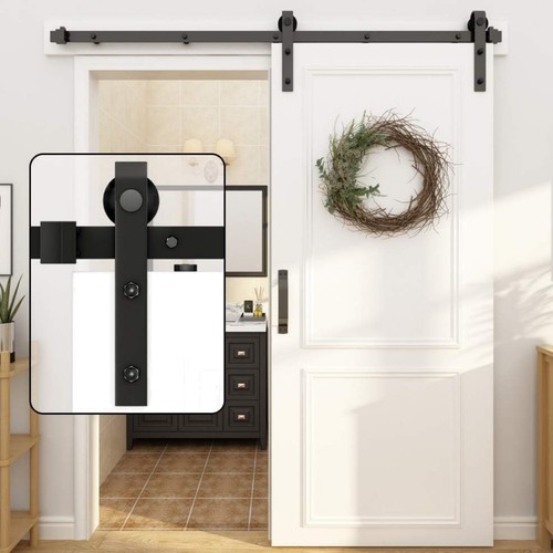 6ft sliding barn door kit - door, with
