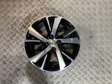 13-19 PEUGEOT 2008 GT LINE 17" INCH 4 STUD ALLOY WHEEL 6.5JX17 (SCRATCHED)