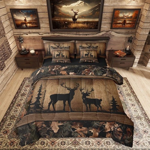 Rustic cabin bedding - sets, 7