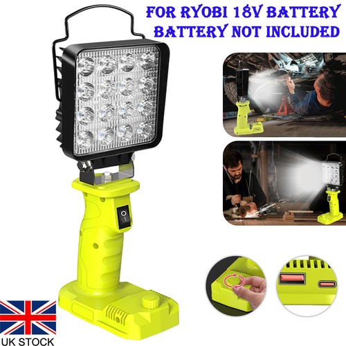 Torch for ryobi - 18v, batteries