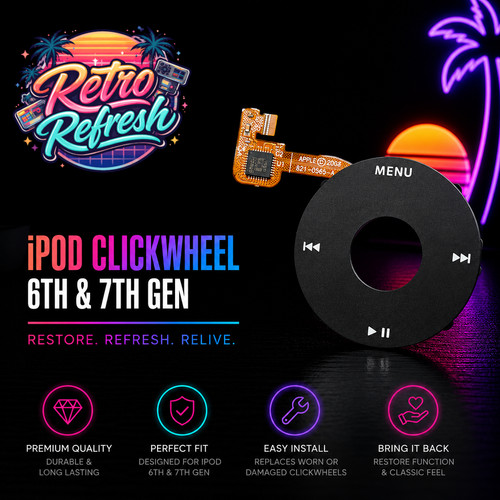 Black click wheel - black,