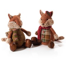 Mr & Mrs Fox Doorstops | Cute