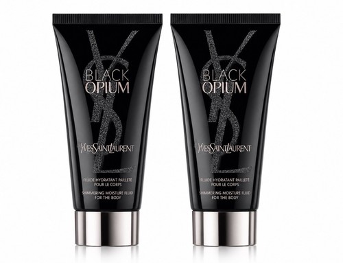 Ysl black opium shimmering - black,