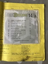 Les Mills Body Balance 14 CD Only with instructor notes (No DVD Included).