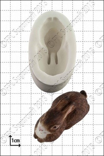 Silicone mould bunny rabbit - rabbit, |