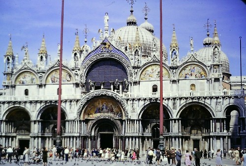 1962 35mm slides venice - 1962, italy