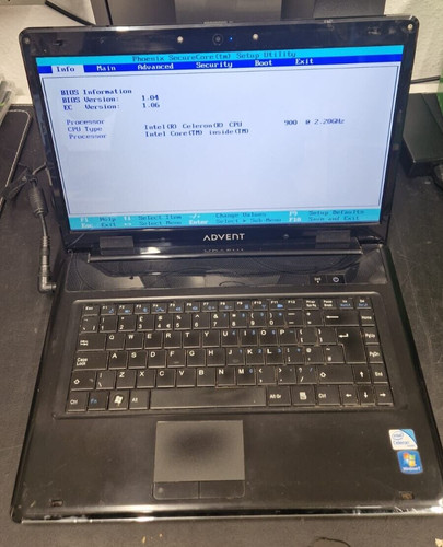 Advent roma 2000 laptop - laptop, 2.2ghz