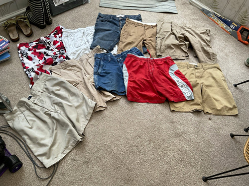 Men mixed shortsjob lot - men's,