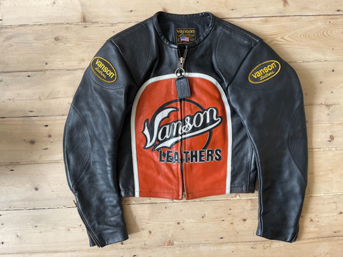 Vanson leathers bart leather - vanson,