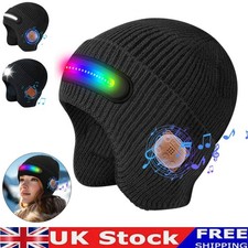 Warm Beanie Hat with Bluetooth