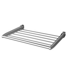 Towel Ladder Rail Accessory Straight Towel Shelf 450mm Chrome Heated Bathroom 