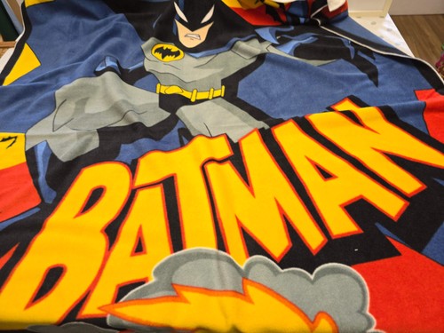 Batman fleece fabric panel - batman,