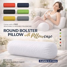 Round Shape Bolster Pillow