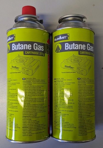 Summit butane gas - butane, cartridges