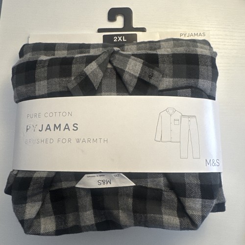 Pure cotton brushed - m&s,