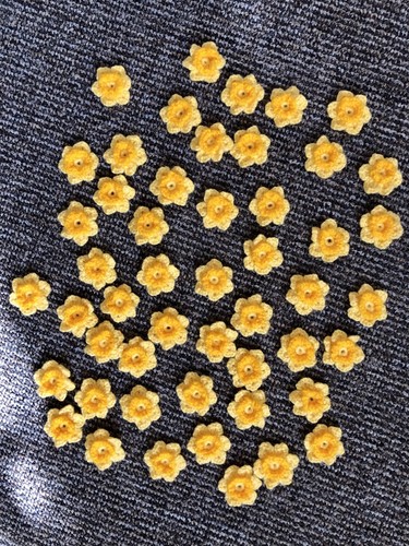 Handmade crochet daffodils - handmade,